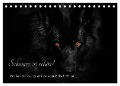 Schwarz ist schön! Der lackschwarze altdeutsche Schäferhund (Tischkalender 2024 DIN A5 quer), CALVENDO Monatskalender - Rena Werz
