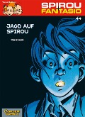Cover-Bild zum Titel 'Spirou und Fantasio 44: Jagd auf Spirou' von 'Janry, Tome'
