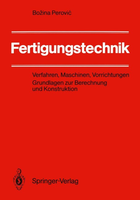 Fertigungstechnik - Bozina Perovic