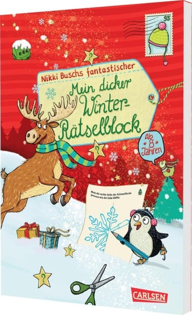 Mein dicker Winter-Rätselblock - Nikki Busch