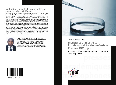 Morbidité et mortalité intrahospitalière des enfants au Kivu en RDCongo - Joseph Balegamire Safari