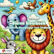 Cover-Bild zum Titel 'Dieren kleurboek voor kinderen (4-8 jaar)' von 'Koekoek Kinderboek'