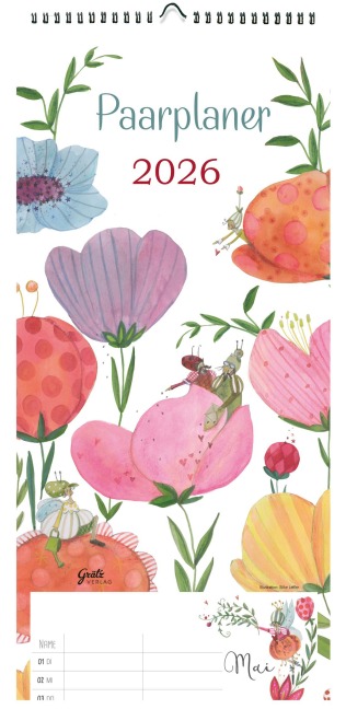 Paarplaner Blumen 2025 - Silke Leffler