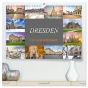 Cover-Bild zum Titel 'Dresden - zeitlose Schönheit (hochwertiger Premium Wandkalender 2026 DIN A2 quer), Kunstdruck in Hochglanz' von 'Dirk Meutzner'