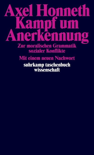 Kampf um Anerkennung - Axel Honneth