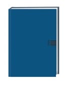 Wochen-Cheftimer A5, blau 2026 - 