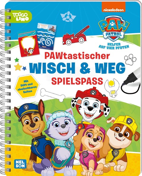 PAW Patrol Mitmachbuch: PAWtastischer Wisch & Weg Spielspaß - 