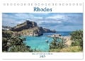 Rhodos - Insel des Sonnengottes Helios (Tischkalender 2025 DIN A5 quer), CALVENDO Monatskalender - Peter Balan