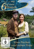 Cover-Bild zum Titel 'Vom Fischer und seiner Frau' von 'Jacob Grimm, Wilhelm Grimm, Dieter Bongartz, Leonie Bongartz, Peter W. Schmitt'