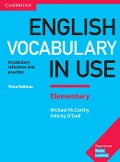 Cover-Bild zum Titel 'English Vocabulary in Use. Elementary. 3rd Edition. Book with answers' von ''