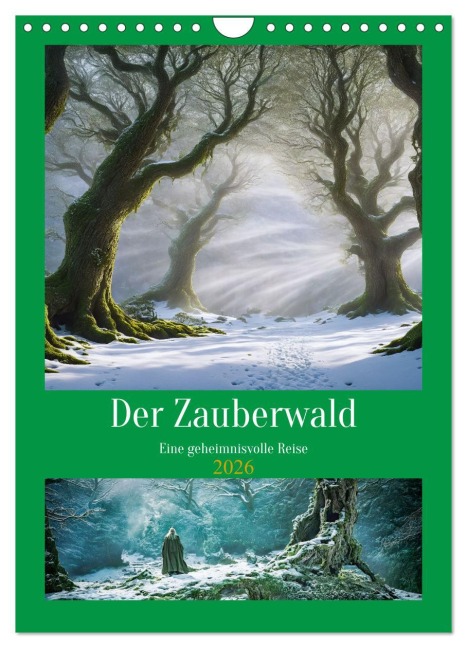 Der Zauberwald Eine geheimnisvolle Reise (Wandkalender 2026 DIN A4 hoch), CALVENDO Monatskalender - Alain Gaymard
