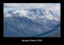 Cover-Bild zum Titel 'Bergige Welten 2026 Fotokalender DIN A3' von 'Tobias Becker'