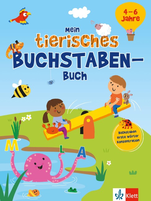 Mein tierisches Buchstaben-Buch (4 - 6 Jahre) - 
