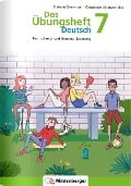 Cover-Bild zum Titel 'Das Übungsheft Deutsch 7' von 'Stefanie Drecktrah, Constanze Velimvassakis'