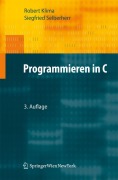 Cover-Bild zum Titel 'Programmieren in C' von 'Siegfried Selberherr, Robert Klima'