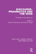 Cover-Bild zum Titel 'Discourse Pragmatics and the Verb' von ''