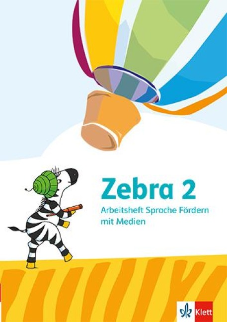 Zebra 2. Arbeitsheft Sprache Förderheft Klasse 2 - 