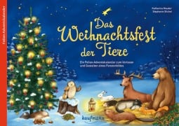 Cover-Bild zum Titel 'Das Weihnachtsfest der Tiere' von 'Katharina Mauder'