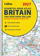Cover-Bild zum Titel '2027 Collins Essential Road Atlas Britain and Northern Ireland' von ''