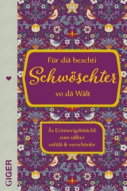 Für diä beschti Schwöschter vo dä Wält - Cindy Giger