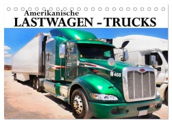 Cover-Bild zum Titel 'Amerikanische Lastwagen - Trucks (Tischkalender 2026 DIN A5 quer), CALVENDO Monatskalender' von 'Helena Bilkova'