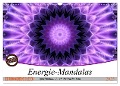 Energie - Mandalas, Spiritualität durch die Farbe Lila (Wandkalender 2025 DIN A3 quer), CALVENDO Monatskalender - Christine Bässler