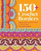Cover-Bild zum Titel '150+ Crochet Borders' von 'Bernadette Baldelli'