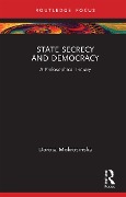 Cover-Bild zum Titel 'State Secrecy and Democracy' von 'Dorota Mokrosinska'
