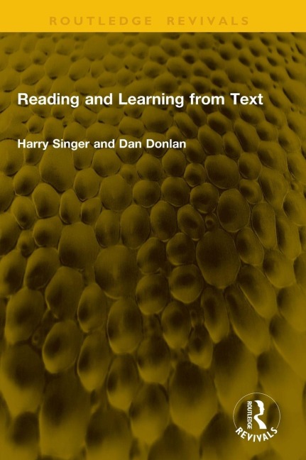 Reading and Learning from Text - Harry Singer, Dan Donlan