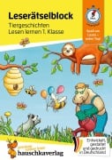 Cover-Bild zum Titel 'Lesen lernen 1. Klasse für Jungen und Mädchen - Tiergeschichten' von 'Carola Materna'