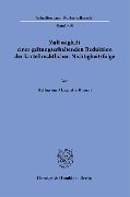 Zulässigkeit einer geltungserhaltenden Reduktion der kartellrechtlichen Nichtigkeitsfolge. - Katharina Alexandra Kunert