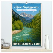 Cover-Bild zum Titel 'Alpine Impressionen Berchtesgadener Land (hochwertiger Premium Wandkalender 2027 DIN A2 hoch), Kunstdruck in Hochglanz' von 'Sabine Wagner'