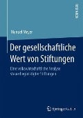 Der gesellschaftliche Wert von Stiftungen - Manuel Meyer