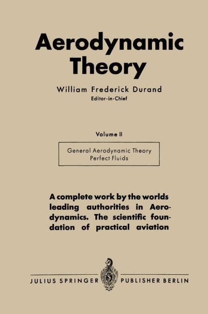 Aerodynamic Theory - William Frederick Durand