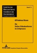 Cover-Bild zum Titel 'Die Online-Videokonferenz im Zivilprozess' von 'Ulf Andreas Nissen'