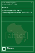 Cover-Bild zum Titel 'Verfassungsentwicklung und Verfassungsgerichtsbarkeit in Burkina Faso' von 'Anne Winter'