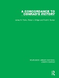 Cover-Bild zum Titel 'A Concordance to Conrad's Victory' von 'James W. Parins, Todd K. Bender, Robert J. Dilligan'