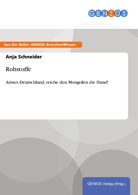 Rohstoffe - Anja Schneider