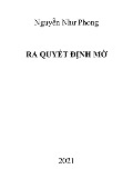 Cover-Bild zum Titel 'Ra quy¿t d¿nh m¿' von 'Phong Nguy¿n Nhu'