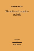 Cover-Bild zum Titel 'Außenwirtschaftsfreiheit' von 'Volker Epping'