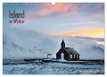 Island im Winter (Wandkalender 2025 DIN A3 quer), CALVENDO Monatskalender - Nick Wrobel