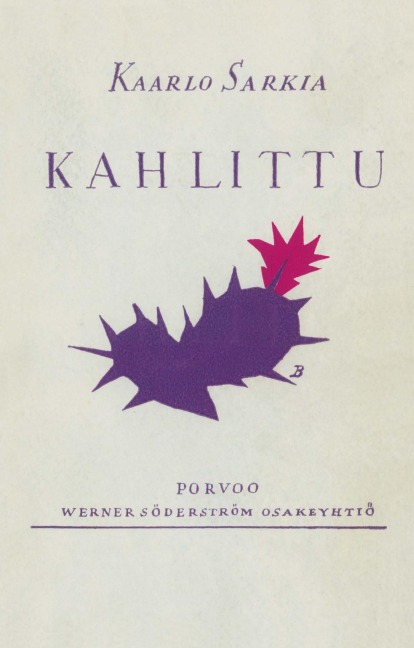 Kahlittu - Kaarlo Sarkia