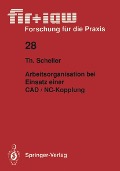 Cover-Bild zum Titel 'Arbeitsorganisation bei Einsatz einer CAD / NC - Kopplung' von 'Thomas Scheller'