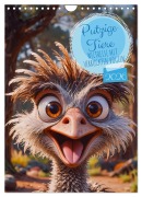 Cover-Bild zum Titel 'Putzige Tiere - Weltreise mit verrückten Vögeln (Wandkalender 2026 DIN A4 hoch), CALVENDO Monatskalender' von 'Sell Pixs:Sell'