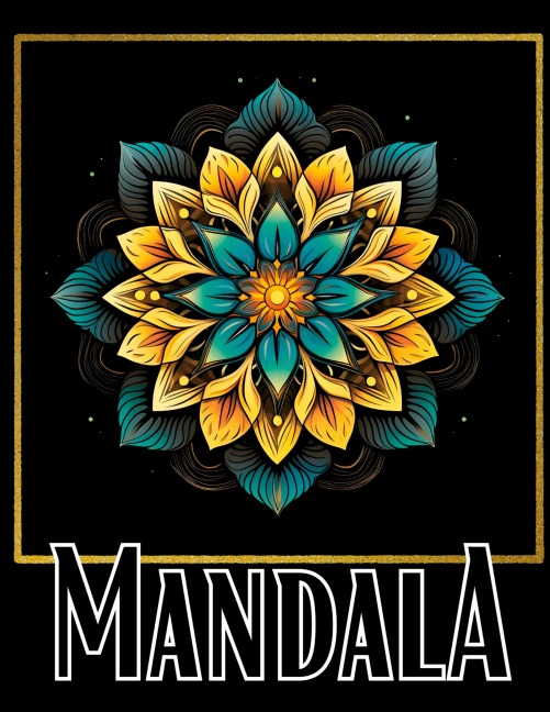 Black Mandala- Das Malbuch - Lucy¿s Schwarze Malbücher