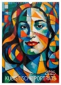 Kubistische Porträts (Wandkalender 2025 DIN A3 hoch), CALVENDO Monatskalender - Werner Braun