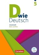 D wie Deutsch - Zu allen Ausgaben 5. Schuljahr - Arbeitsheft mit Lösungen - Ulrich Deters, Beate Hallmann, Sandra Heidmann-Weiß, Stefanie Hemesath, Michaela Krauß