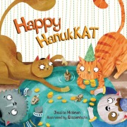Cover-Bild zum Titel 'Happy Hanukkat' von 'Jessica Hickman'