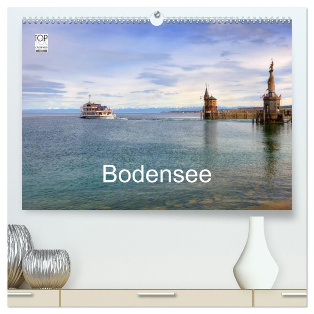 Bodensee (hochwertiger Premium Wandkalender 2026 DIN A2 quer), Kunstdruck in Hochglanz - Joana Kruse