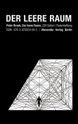 Cover-Bild zum Titel 'Der leere Raum' von 'Peter Brook'